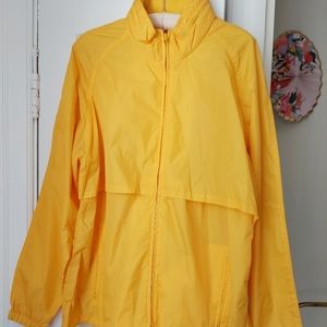 Vintage yellow raincoat